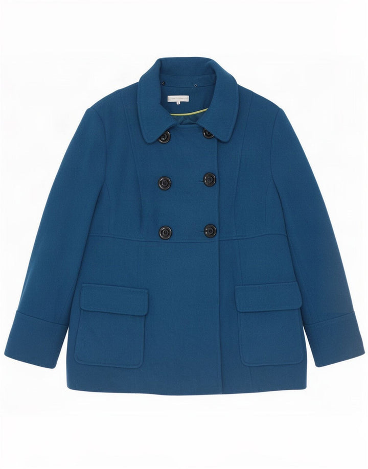 Женское полупальто John Rocha UK 22 3XL, синяя шерсть