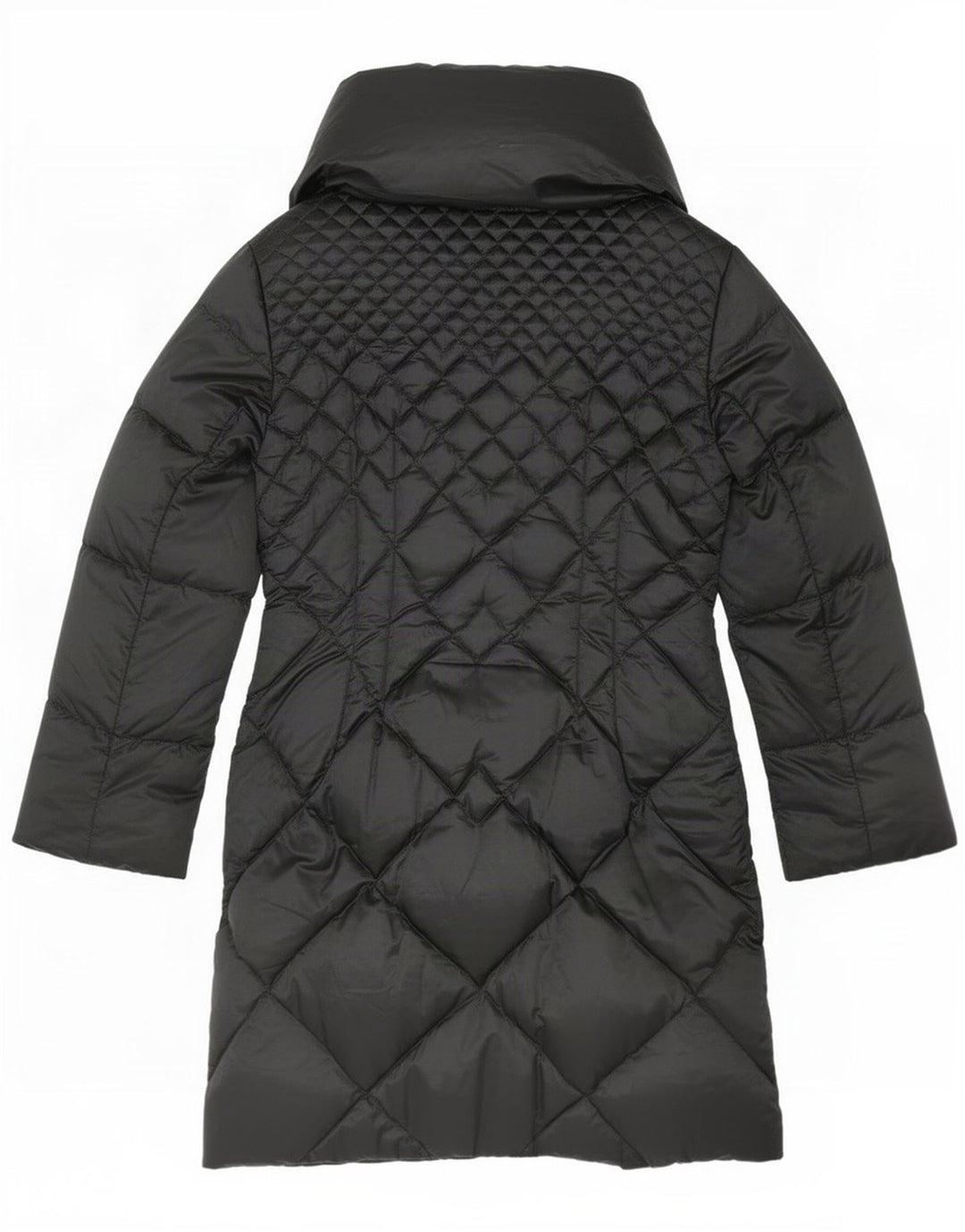 Женское стеганое пальто Fay UK 18 XL, черное