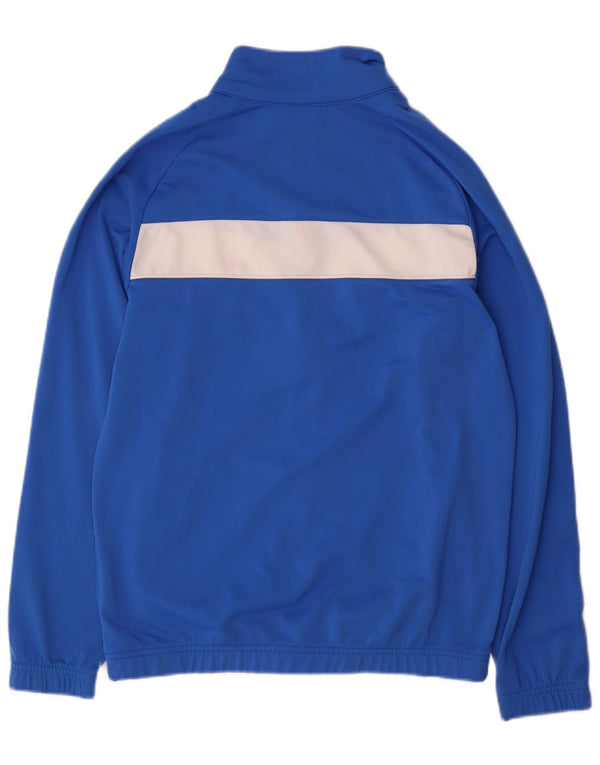 Спортивный костюм Nike для мальчиков, верхняя куртка 13–14 лет, XL, синий полиэстер с цветными блоками