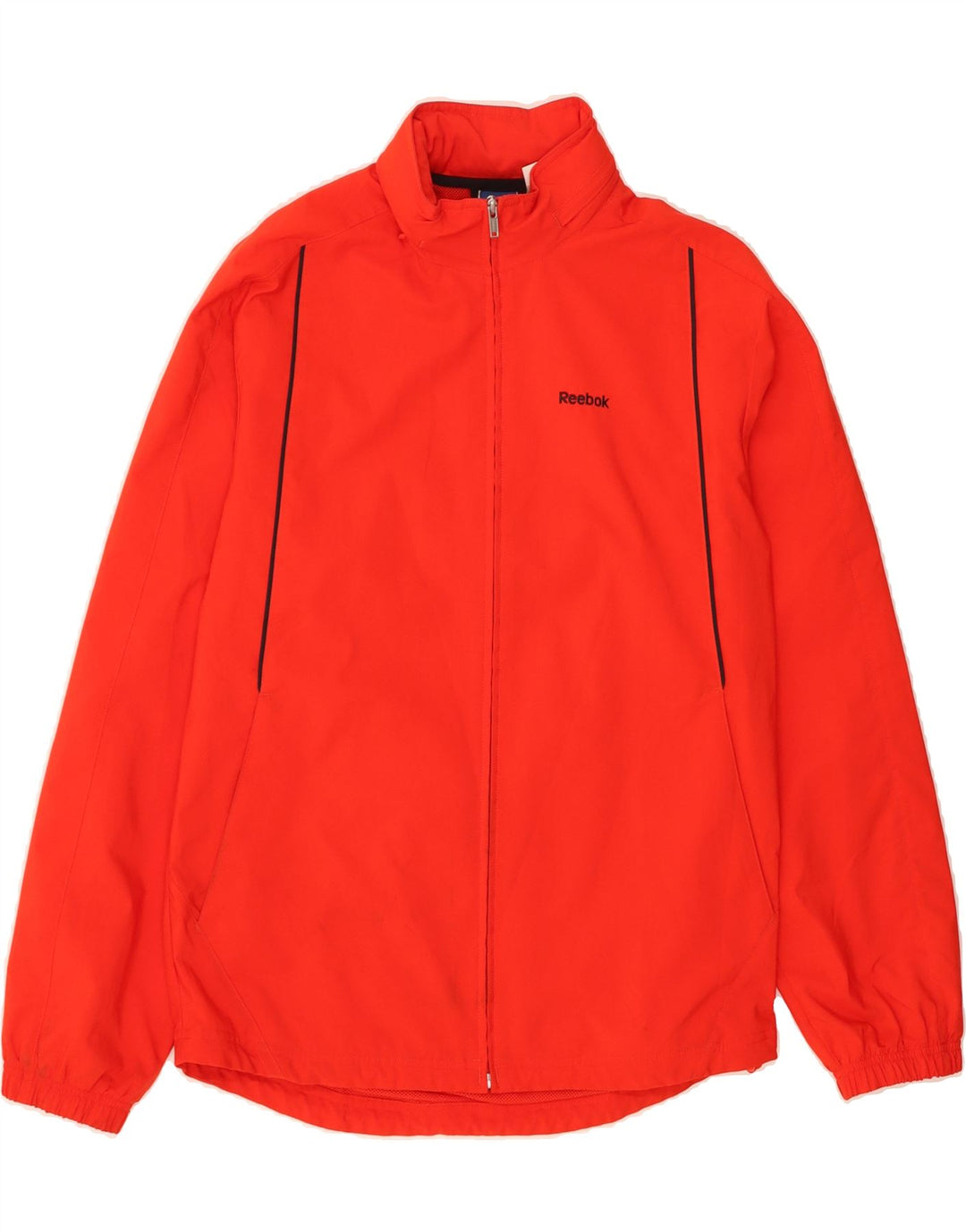 REEBOK Mens Rain Jacket UK 36 Small Red Polyester Vintage Reebok and Second-Hand Reebok from Messina Hembry 