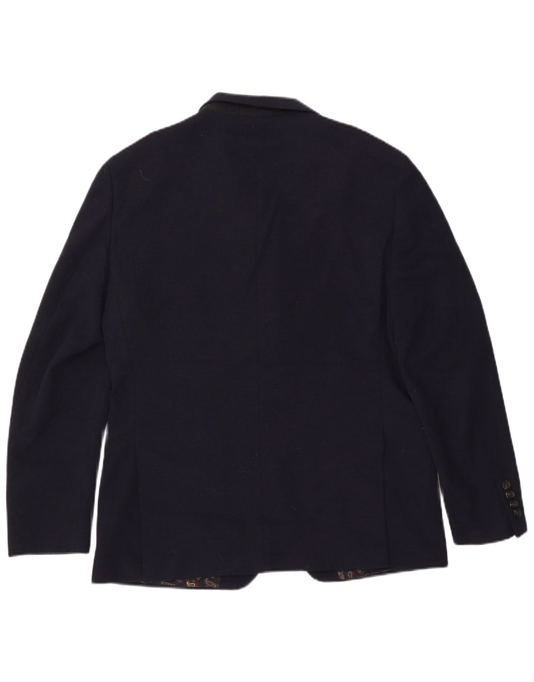 Мужской пиджак Chaps с 2 пуговицами UK 42 XL Темно-синий полиэстер