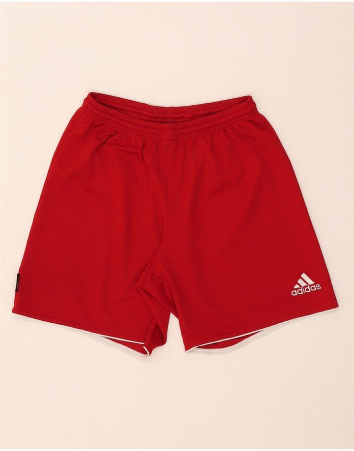 Мужские спортивные шорты Adidas Climalite, маленький красный полиэстер