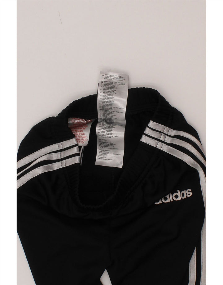 Спортивный костюм Adidas для мальчиков, брюки для бега, 2–3 года, черный полиэстер