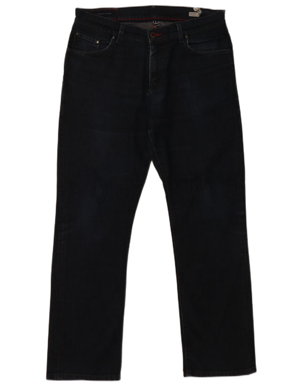 Женские прямые джинсы Tommy Hilfiger Mercer W34 L32 Темно-синие, хлопок