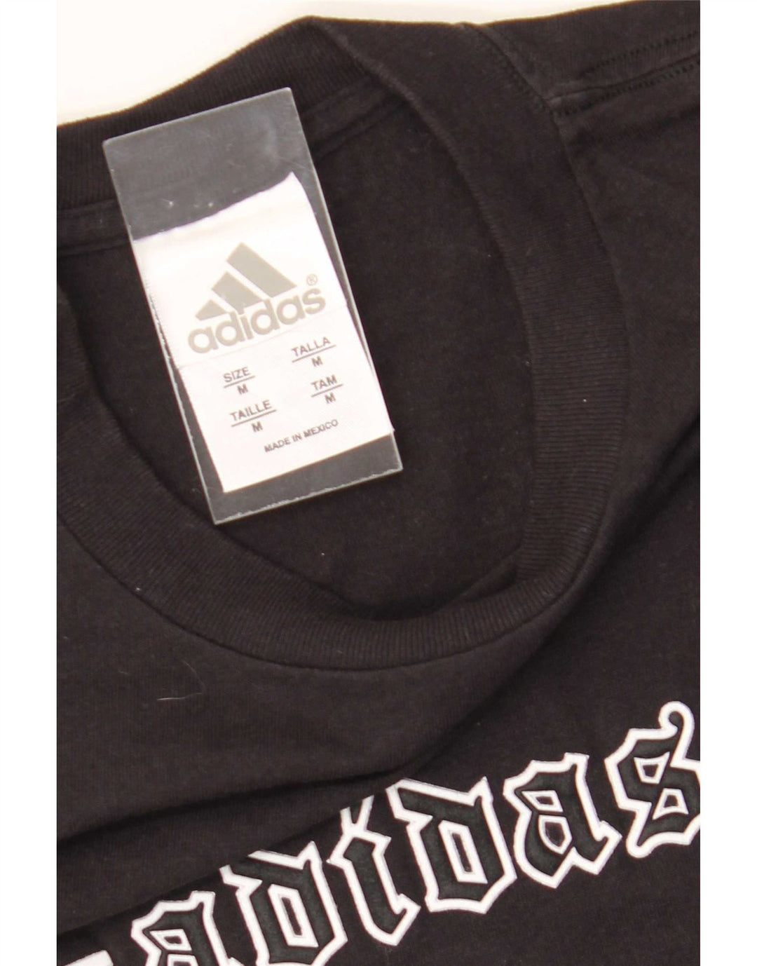 Мужская футболка с рисунком Adidas Top Medium Black