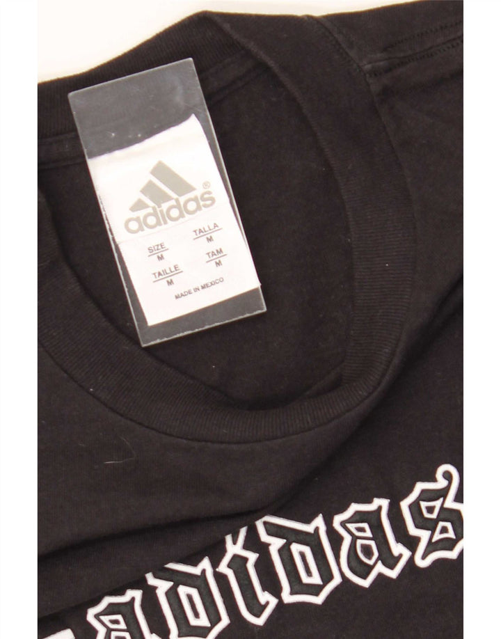 Мужская футболка с рисунком Adidas Top Medium Black