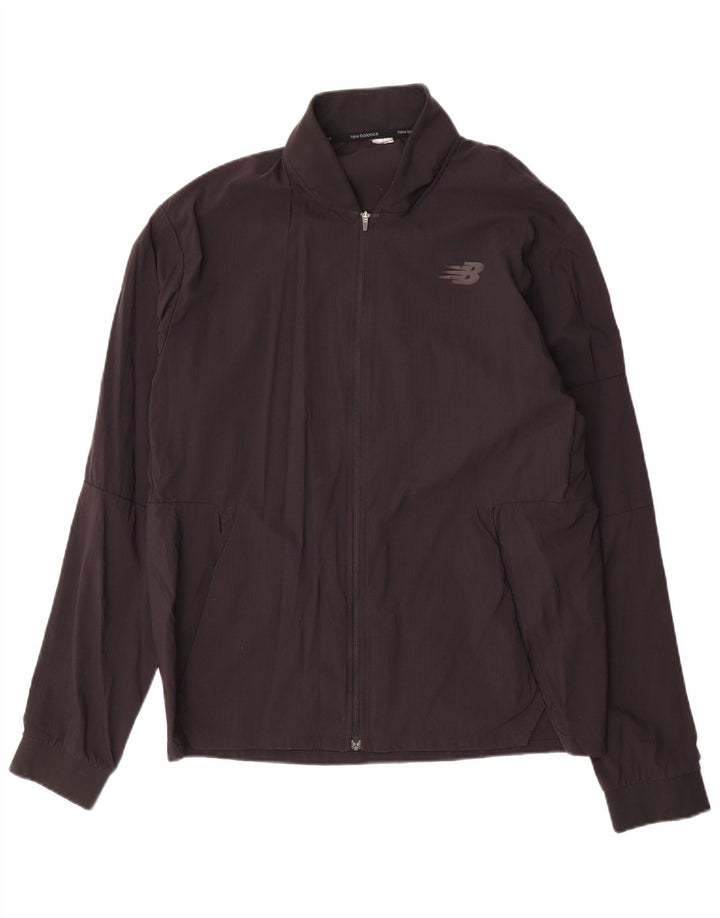 Мужской спортивный костюм NEW BALANCE, верхняя куртка, средний черный