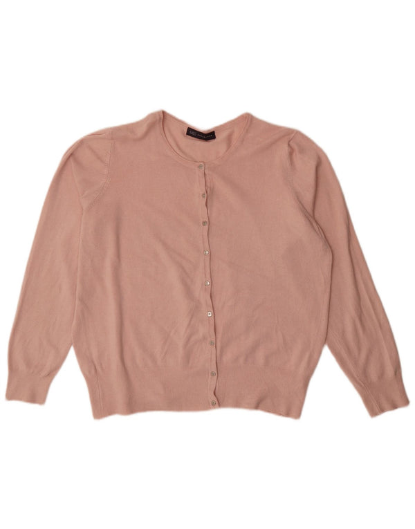 Женский кардиган Marks & Spencer UK 18 XL Розовый вискозный