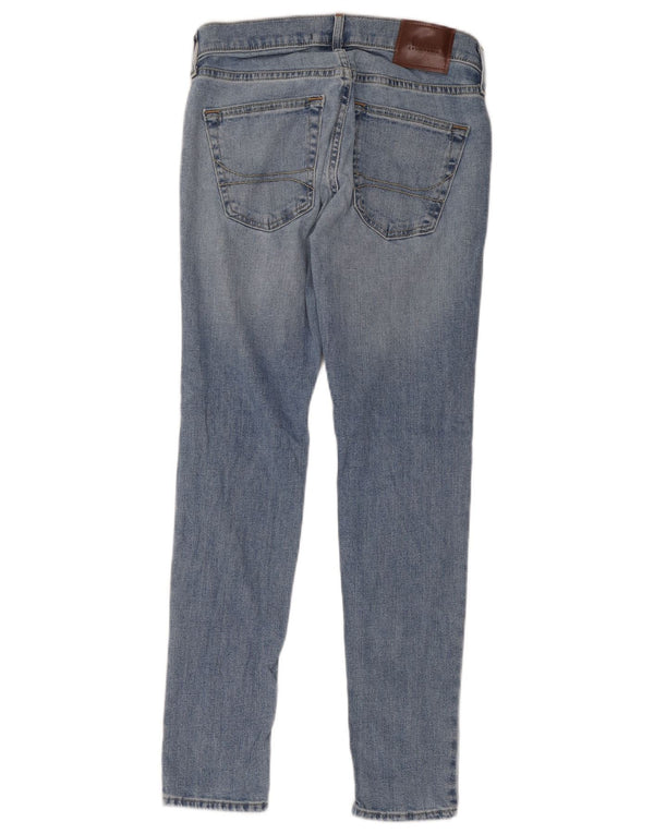 Мужские джинсы скинни Hollister W28 L30, синий хлопок