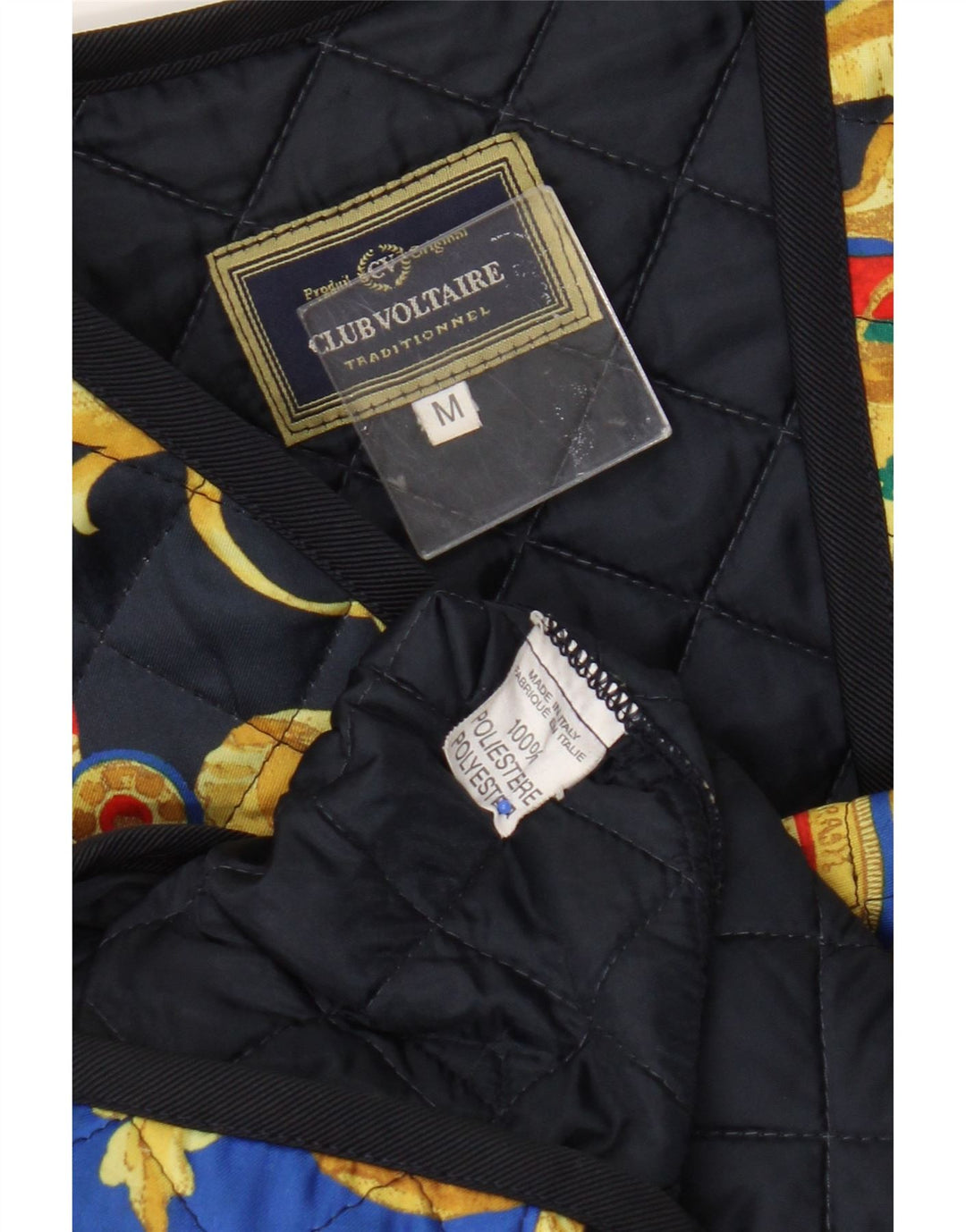 Женский стеганый жилет Club Voltaire UK 14, средний, разноцветный