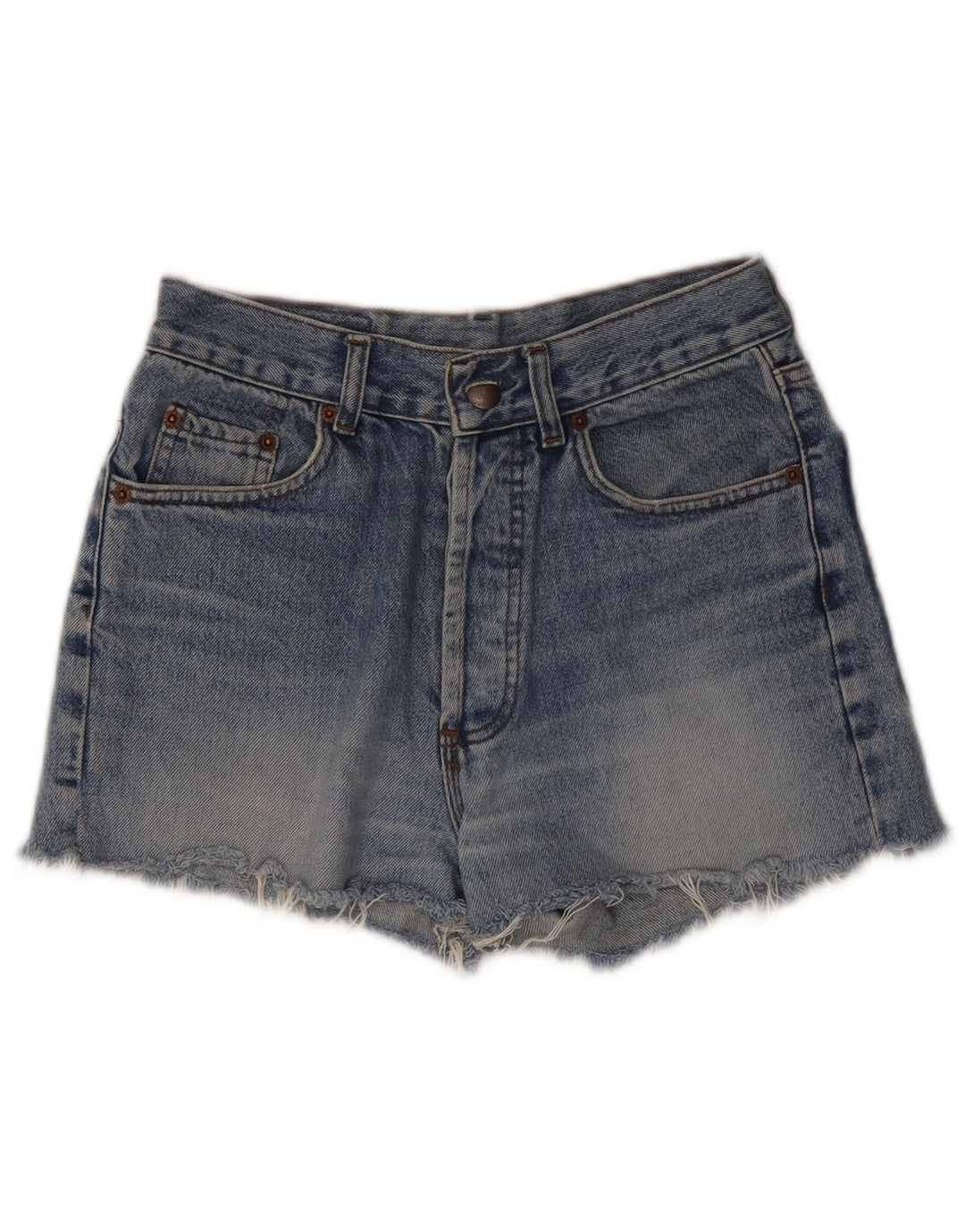 Женские джинсовые шорты Levi's 501 W28, средние синие