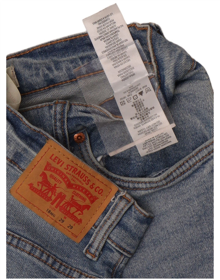 Джинсы Levi's 511 Slim для мальчиков 15–16 лет W29 L29, синий хлопок