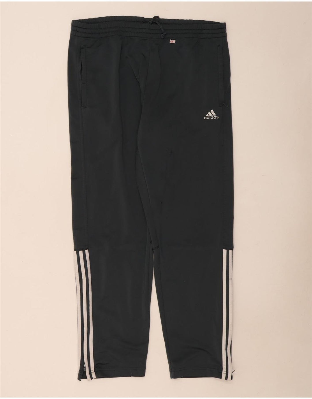 Мужские спортивные брюки Adidas UK 42/44, большой серый полиэстер