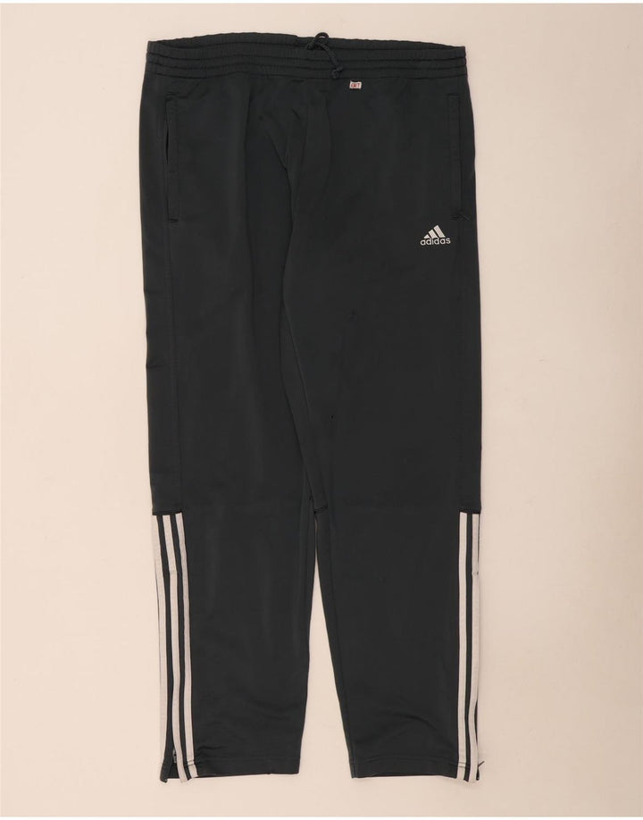 Мужские спортивные брюки Adidas UK 42/44, большой серый полиэстер