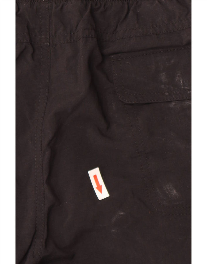 Мужские шорты для плавания Adidas, большие черные из полиамида