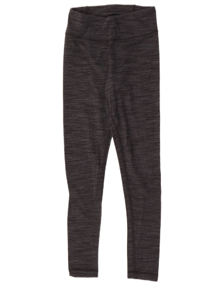 Женские леггинсы Reebok UK 4/6 XS Серые в крапинку