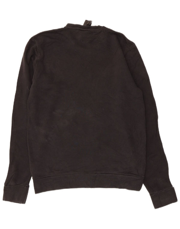 Мужской свитер Adidas, маленький черный хлопковый джемпер