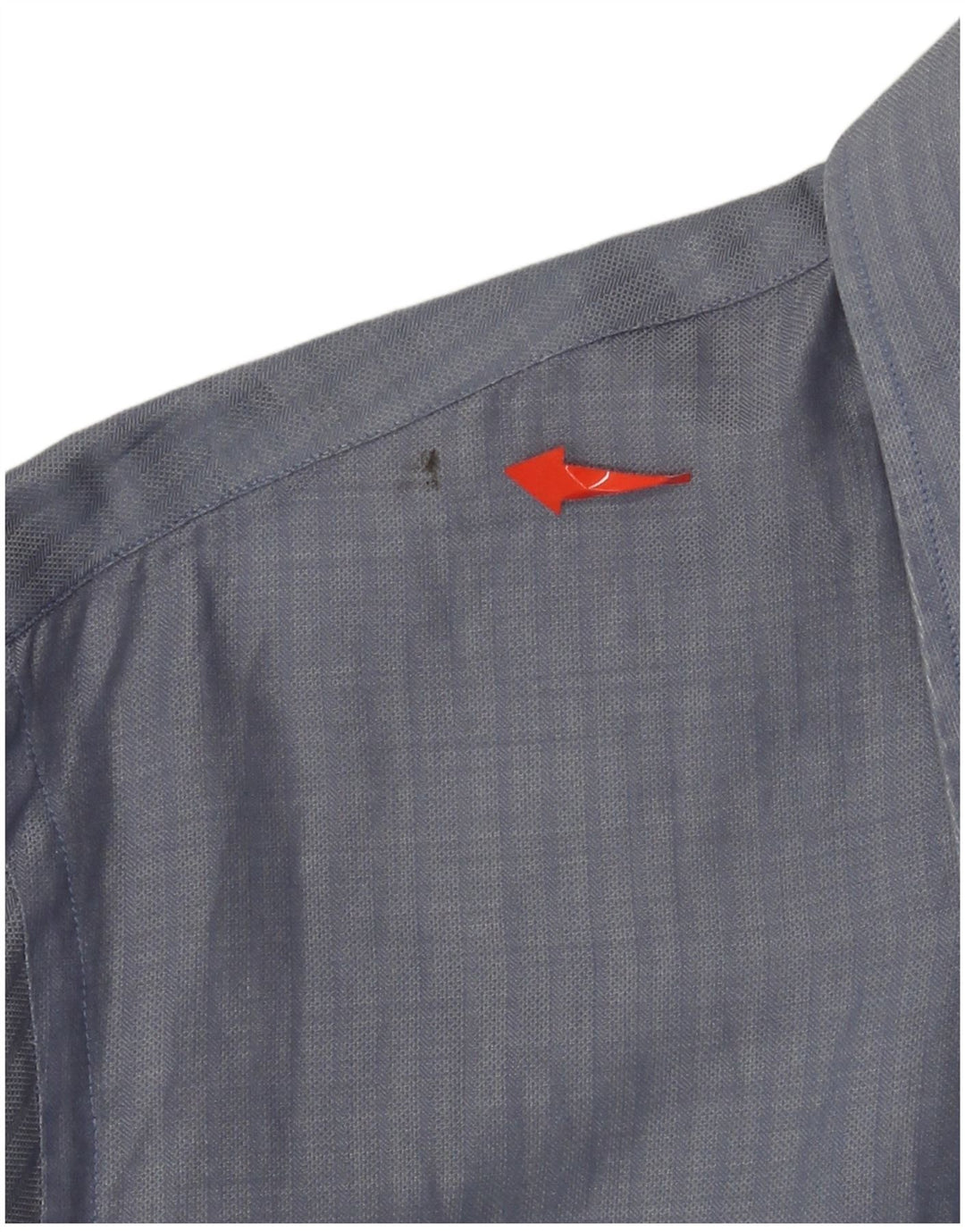 Мужская рубашка Armani Jeans из хлопка в большую синюю полоску