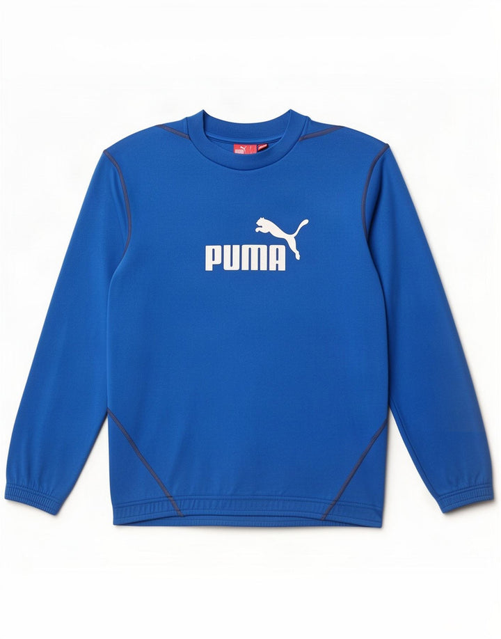Puma Мужской свитер с рисунком, маленький синий