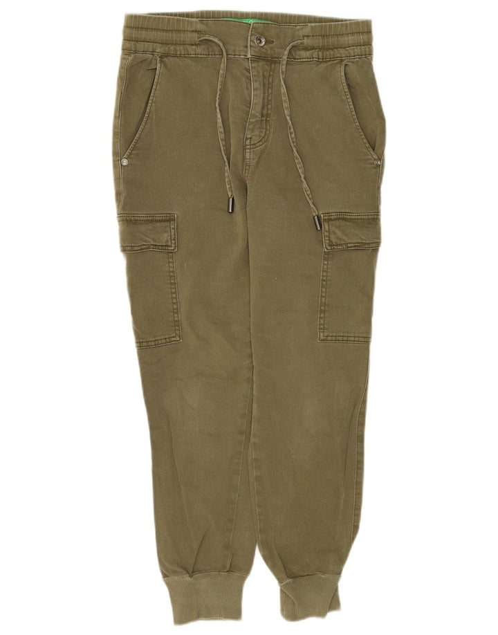 Женские брюки-карго Benetton Joggers W30 L25 Хаки