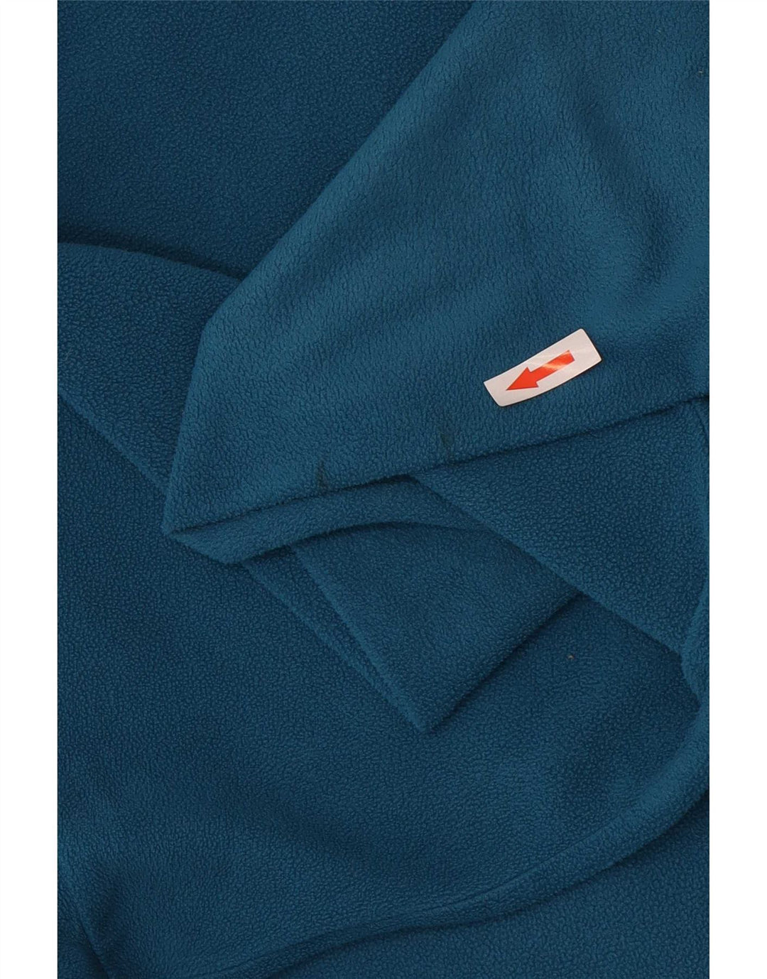 Мужской флисовый джемпер Jack Wolfskin с воротником на молнии, Великобритания 36/38, средний синий полиэстер