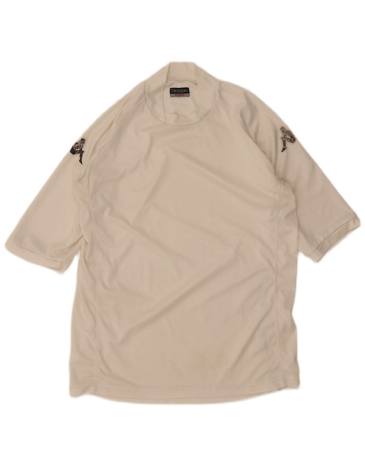Мужская футболка с рисунком Kappa Top XL, белая