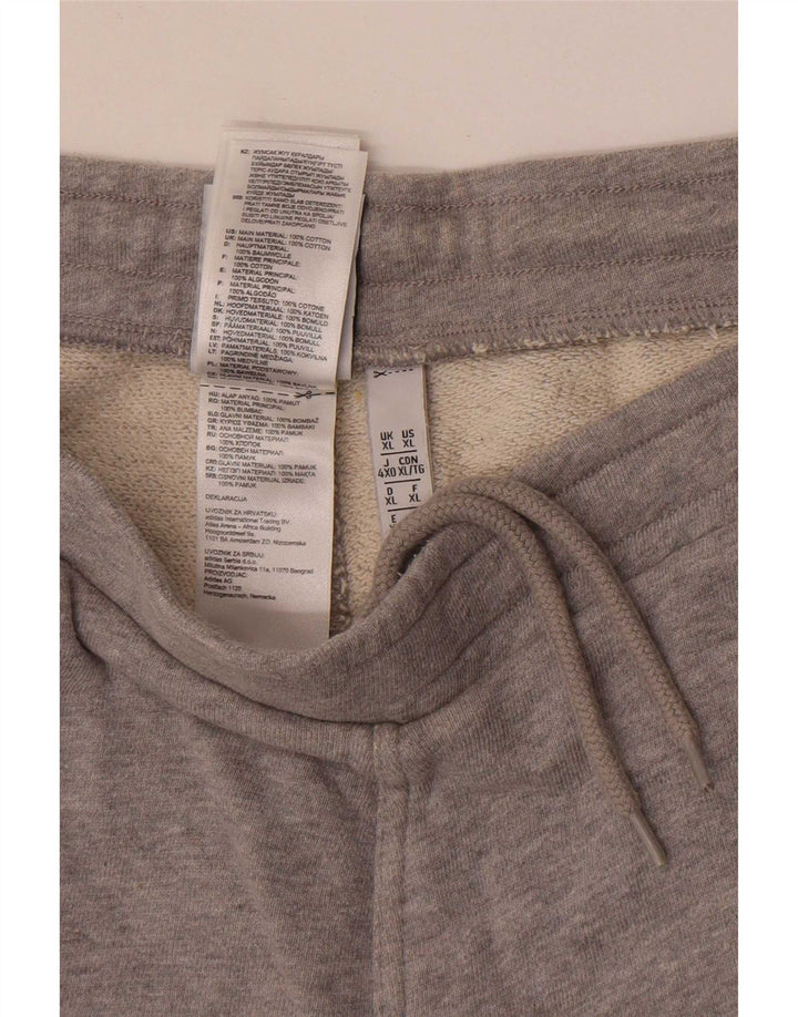 Мужские спортивные шорты Adidas XL серые, хлопок