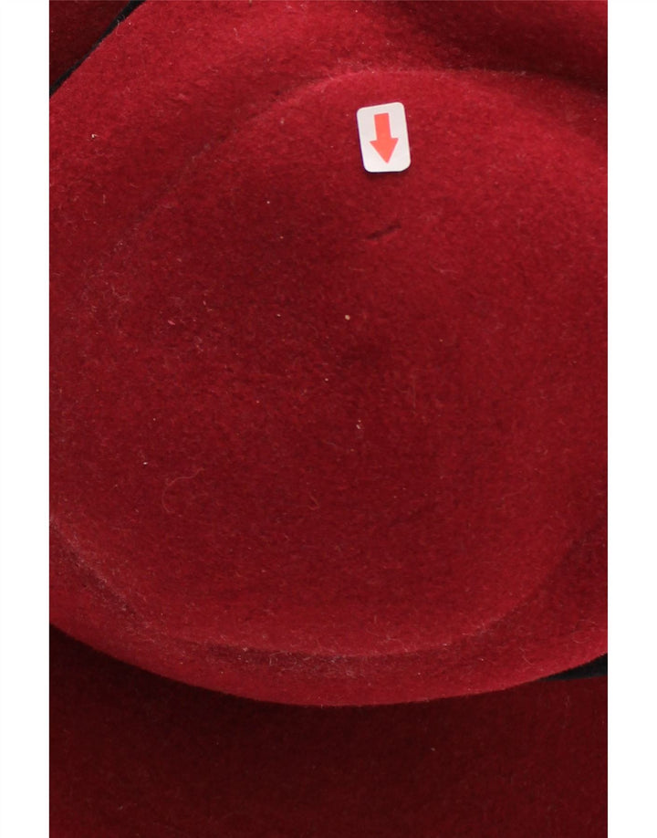 Женская панама Kangol, маленькая, красная, шерстяная