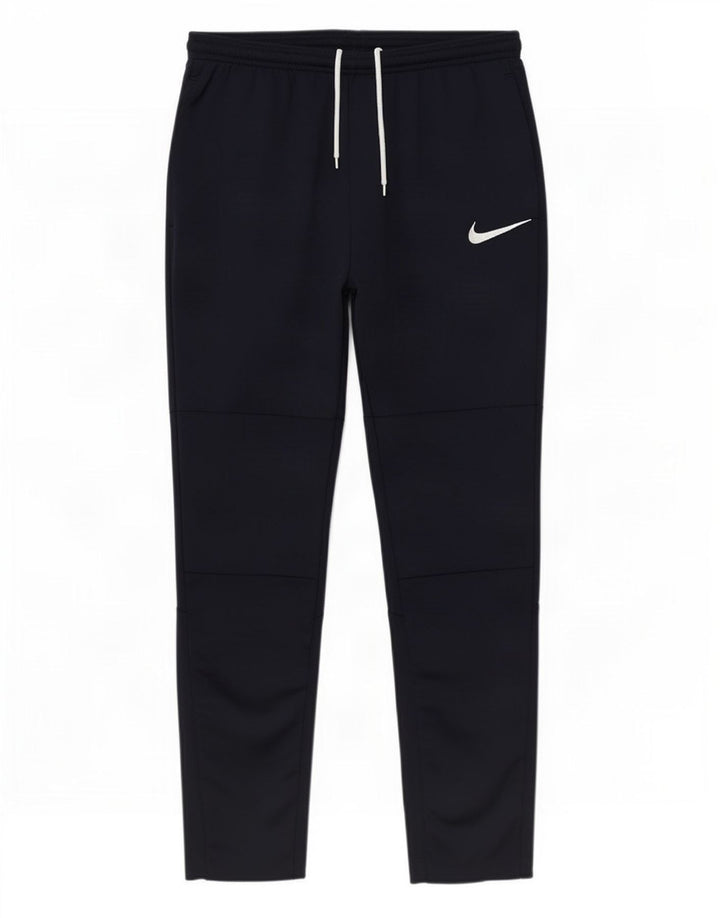 Мужские спортивные брюки Nike Dri Fit среднего размера, темно-синие, полиэстер