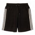 Женские спортивные шорты Adidas UK 12, средние черные хлопковые