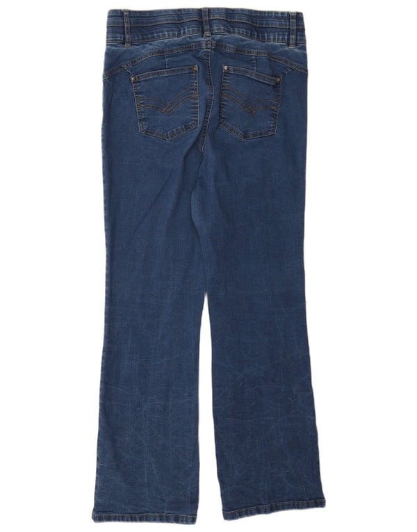 Женские джинсы Marks & Spencer Autograph Bootcut UK 14, большие W32 L29, синие