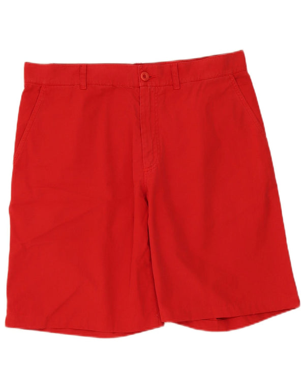 Мужские шорты чинос Sergio Tacchini IT 48 Medium W32 Красный хлопок