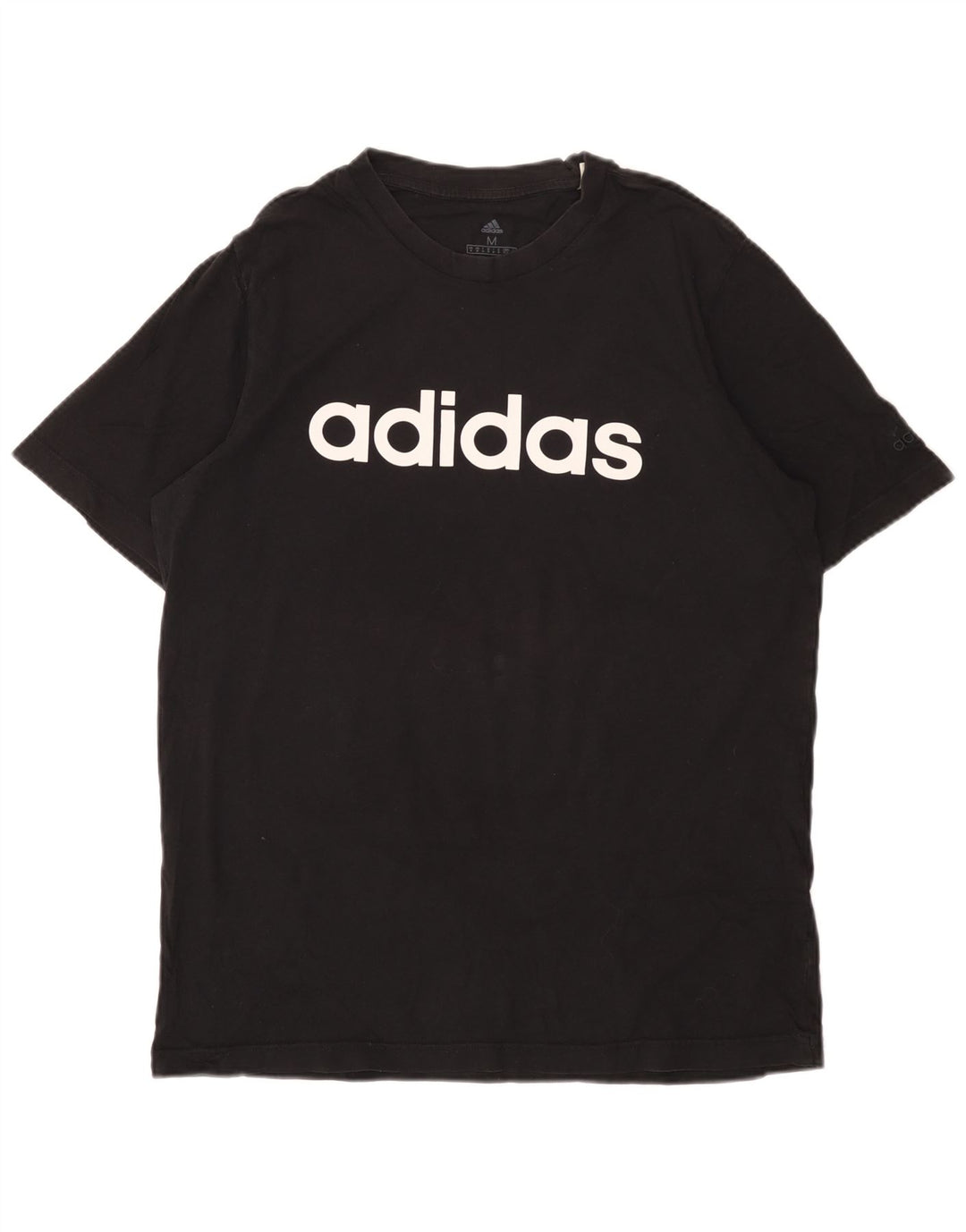 Мужская футболка Adidas Regular с рисунком, средний черный