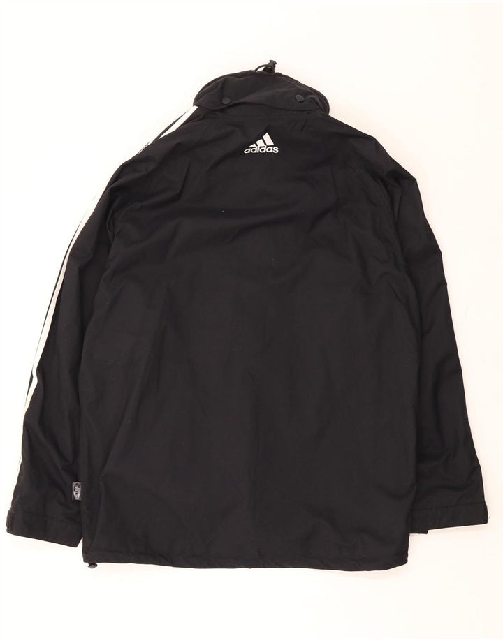 Мужская дождевик с капюшоном Adidas Climashell UK 44/46, большой черный полиамид