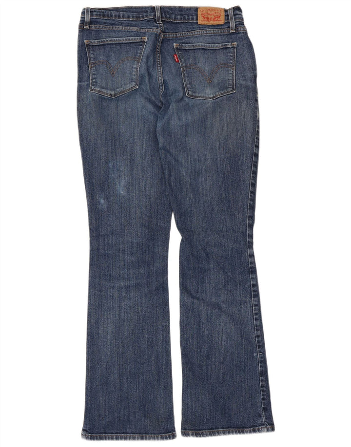 Женские джинсы Levi's 515 Bootcut США 8, средние W30 L29, синие, хлопок