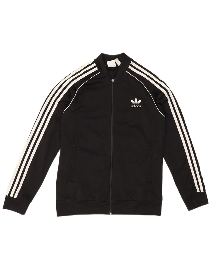 Спортивный костюм Adidas для мальчиков 12-13 лет, черный полиэстер