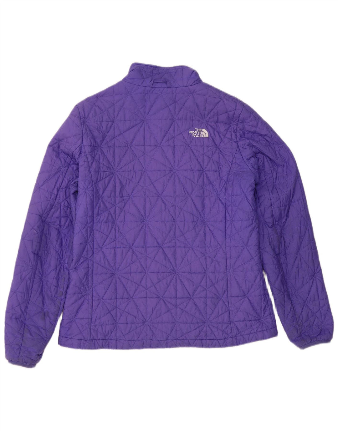 Женская стеганая куртка The North Face UK 16, большой фиолетовый нейлон