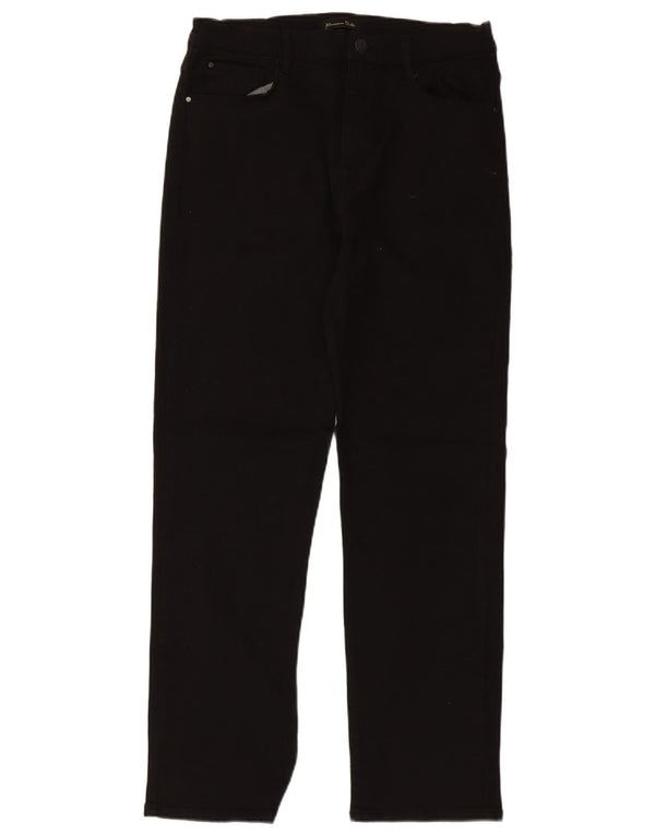 Женские прямые повседневные брюки Massimo Dutti EU 38 Small W28 L27, черные