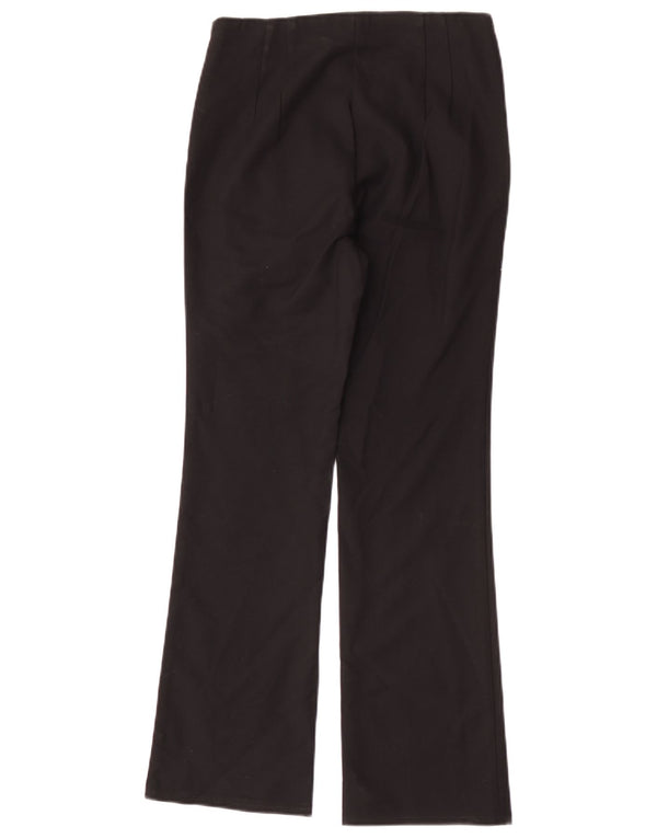 Мужские повседневные брюки Zara Bootcut, маленькие, черные, хлопковые, W26 L28