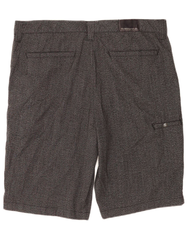 Мужские шорты карго Quiksilver Zathan W34, большие серые, полиэстер