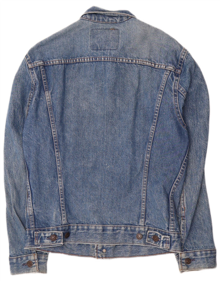 Женская джинсовая куртка Levi's UK 8, маленькая синяя