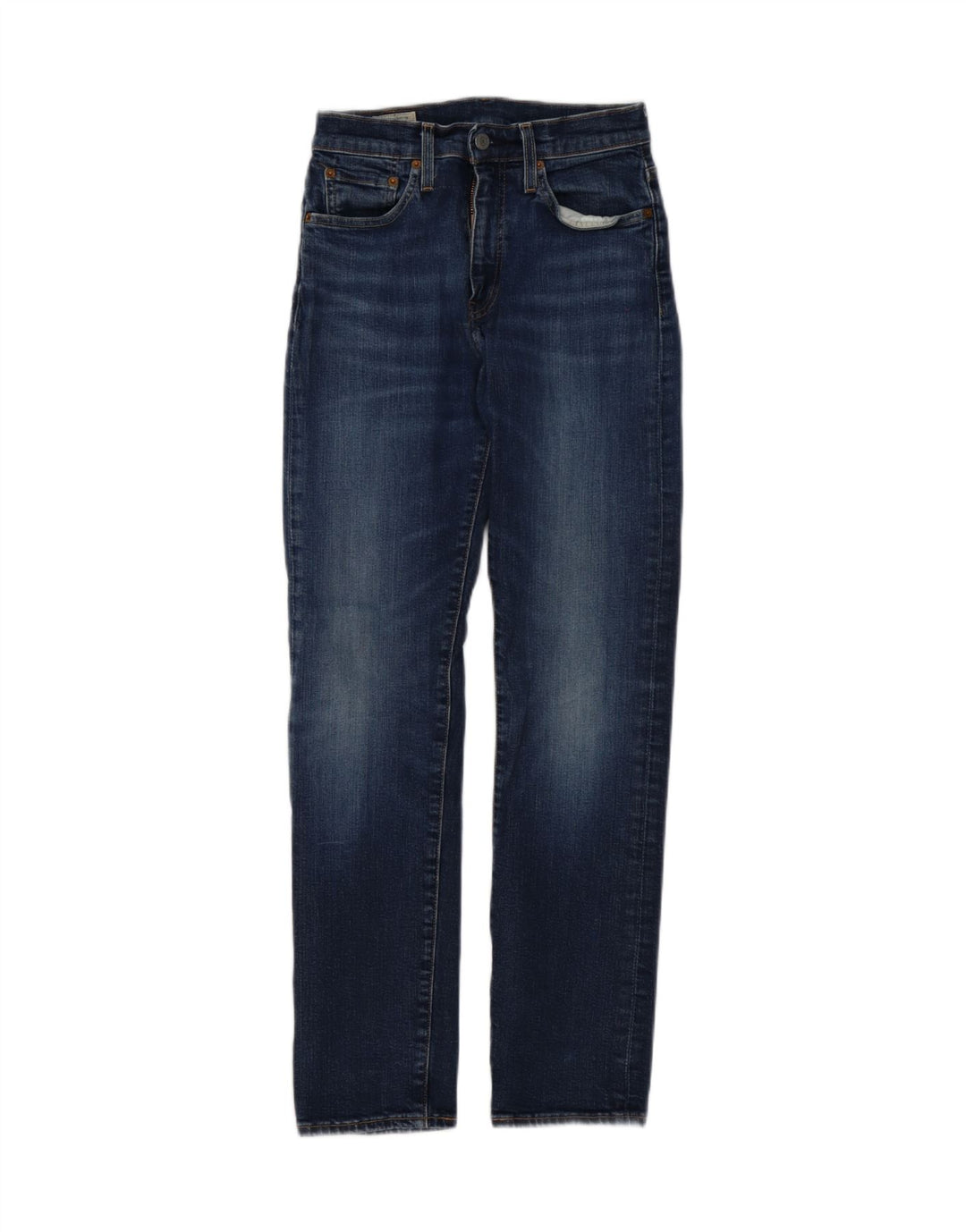 Мужские узкие джинсы Levi's W28 L32 синие, хлопок