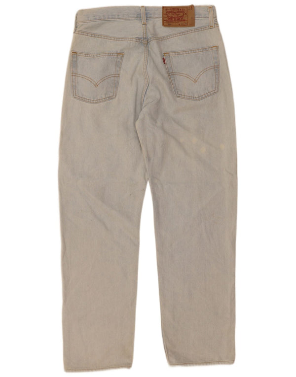 Мужские прямые джинсы Levi's 501 W36 L32 синие, хлопок