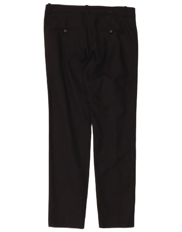 Женские прямые брюки чинос Zara EU 36 XS W26 L27, черные