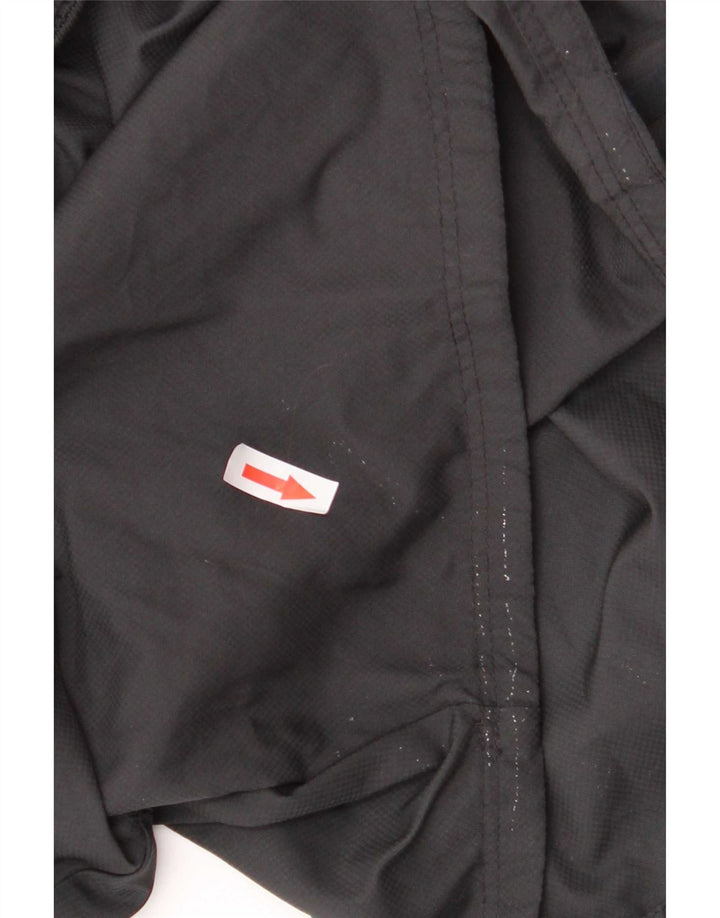 Женские спортивные шорты Nike Dri Fit, большие черные, из полиэстера