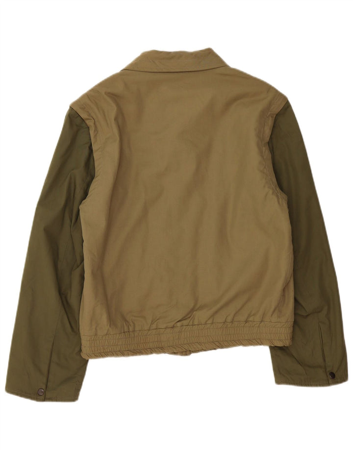 Женский бомбер NINO DANIELI UK 16, цвет хаки, большой цвет