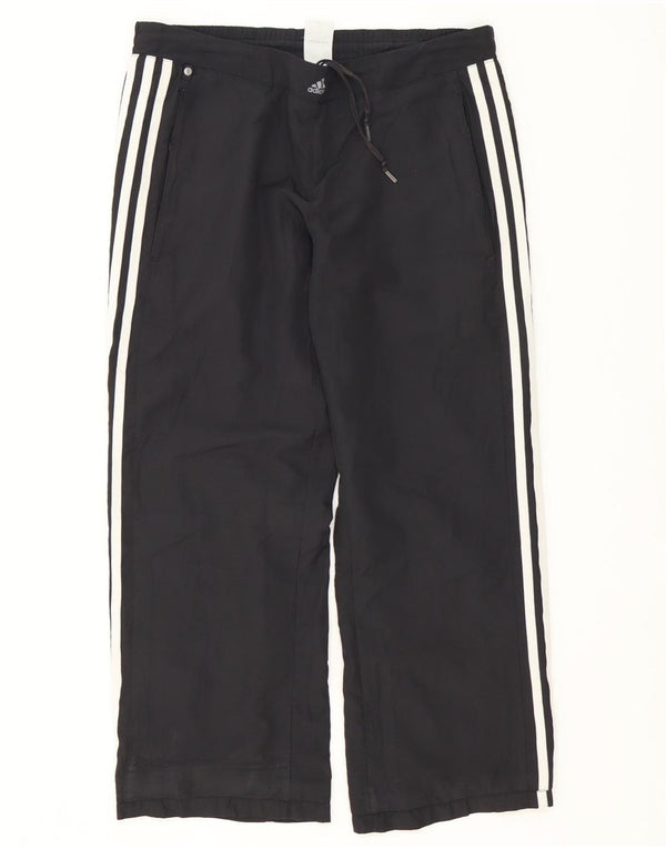 Женские спортивные брюки Adidas Clima Proof UK 12, средний черный полиэстер