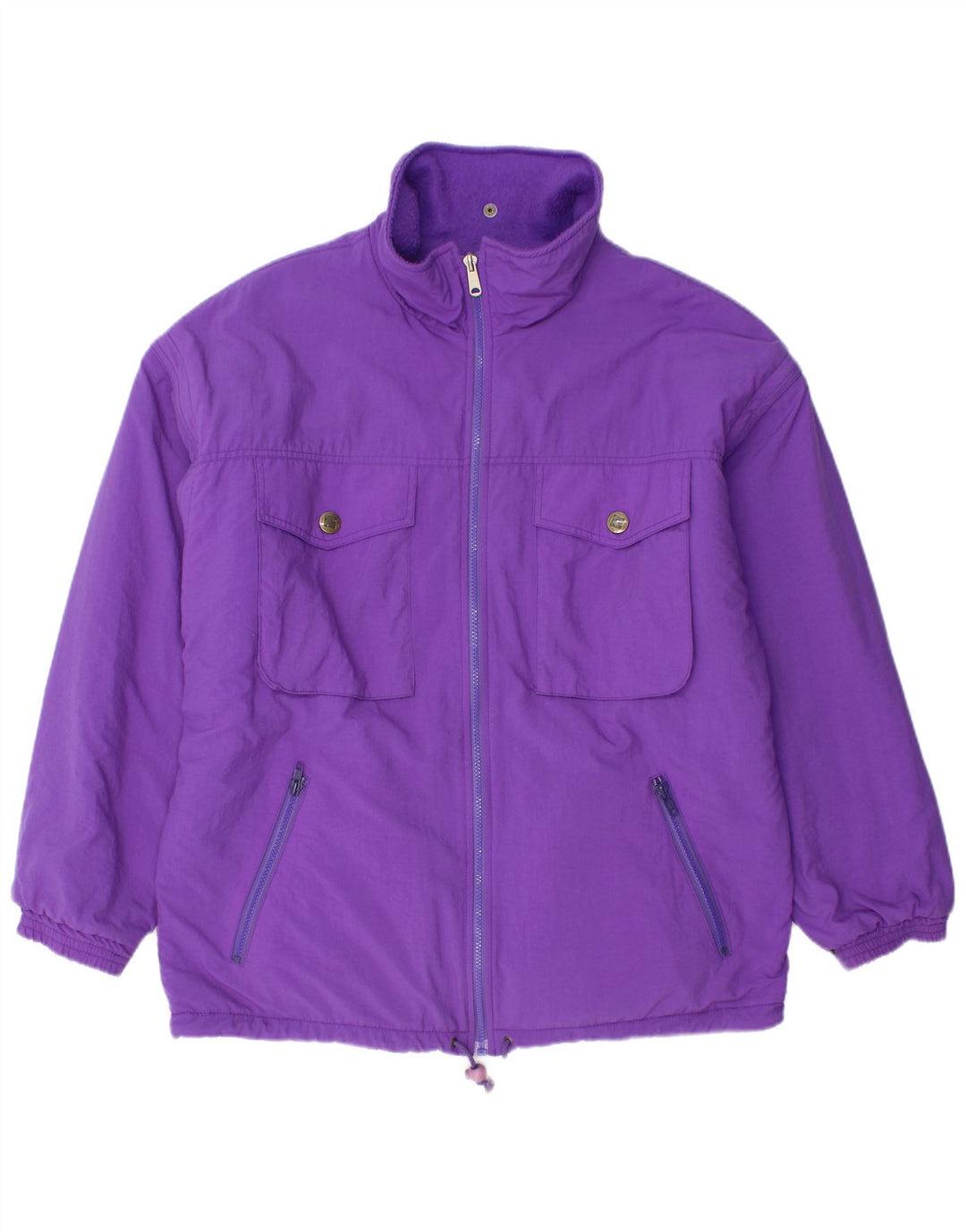 Мужская двусторонняя куртка VINTAGE UK 42 XL фиолетовая