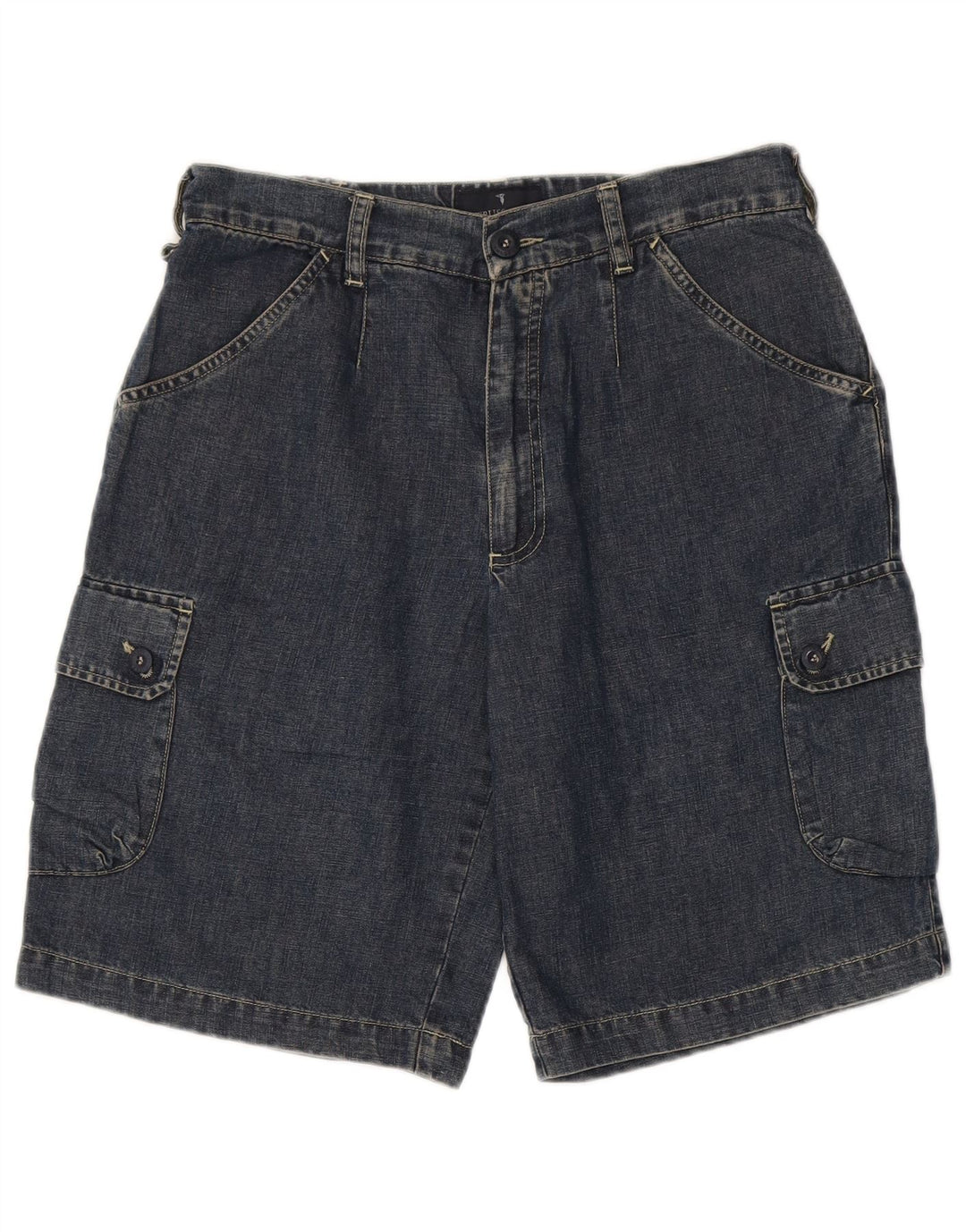 Trussardi Мужские джинсовые шорты карго IT 48 Medium W30 Синие, хлопок