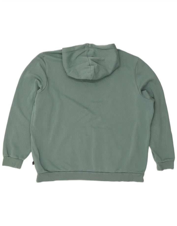 Мужской джемпер с капюшоном Puma 2XL синий хлопок